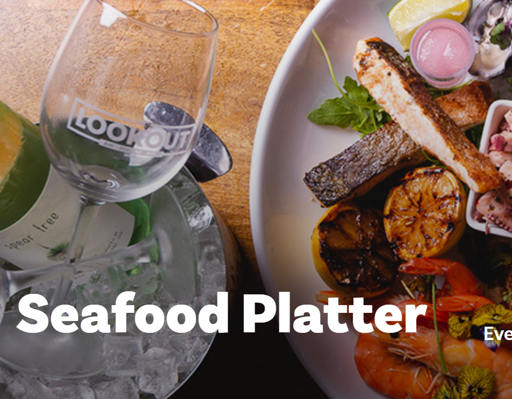 The Lookout Friday Seafood Platter Scarborough Live